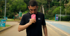 Como a duração do exercício altera o uso de energia pelo corpo?