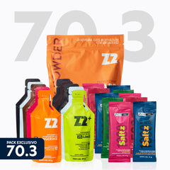 70.3 Pack | 10u Energy Gel + 10u Saltz Stick 15g + 1 Power Powder