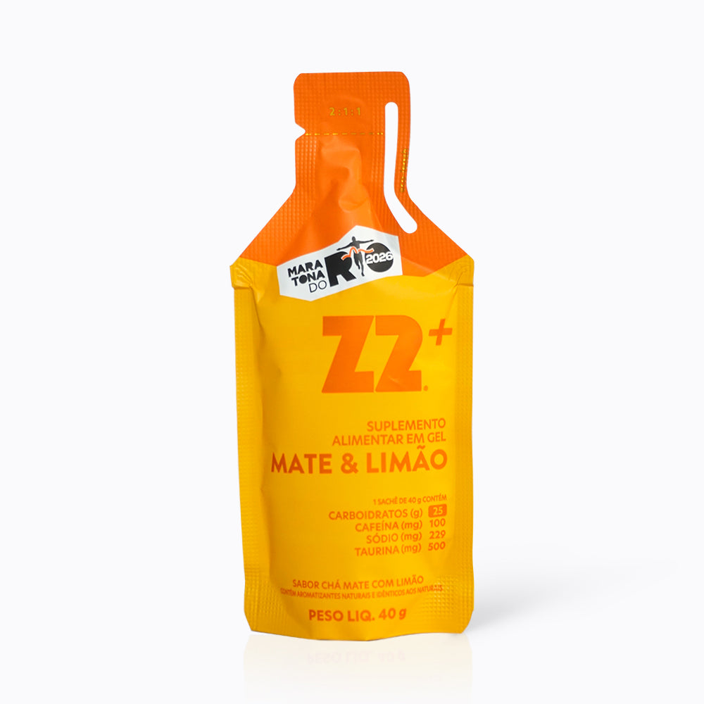 フェロモン ZPP] - Energy Gel Z2+ Maratona do Rio Mate & Limão | Sachê 40g