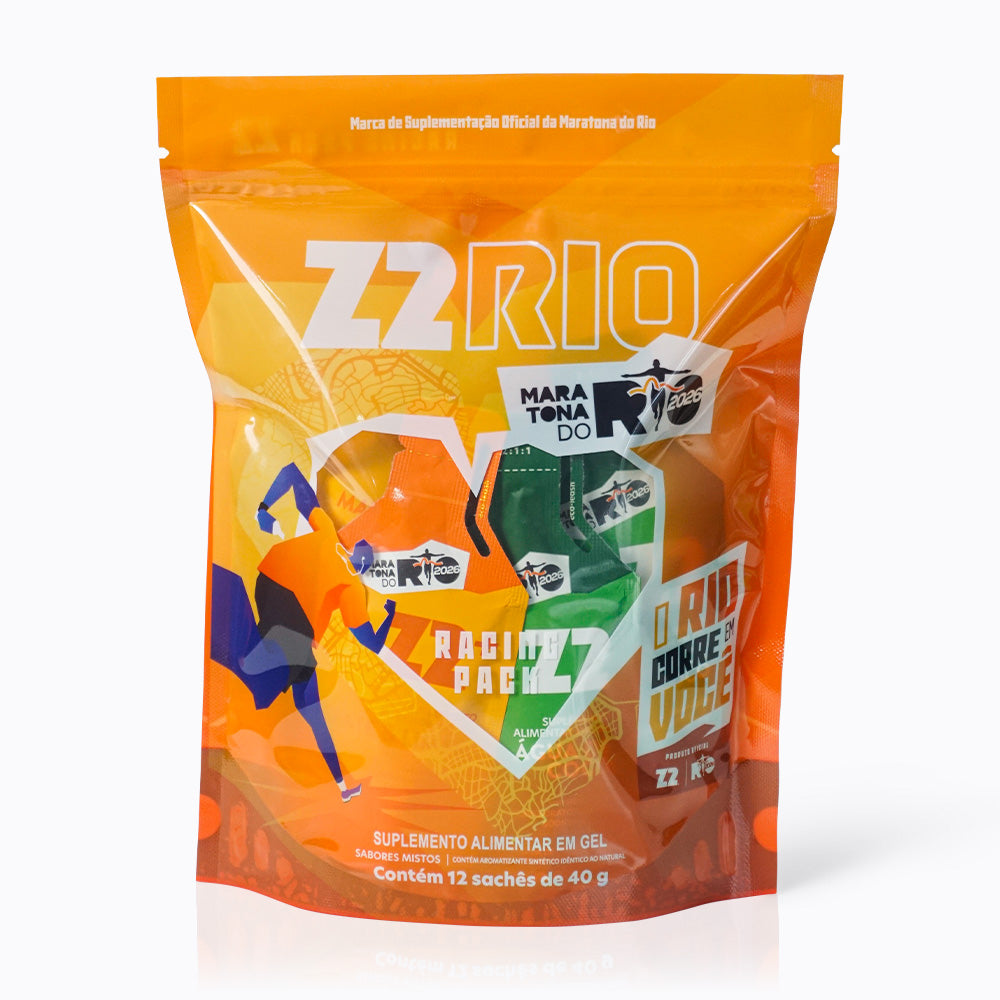 セレクション M-II 120ml2個セット Z2 Racing Pack Maratona do Rio 2026 | 12 Energy Gels Sabores